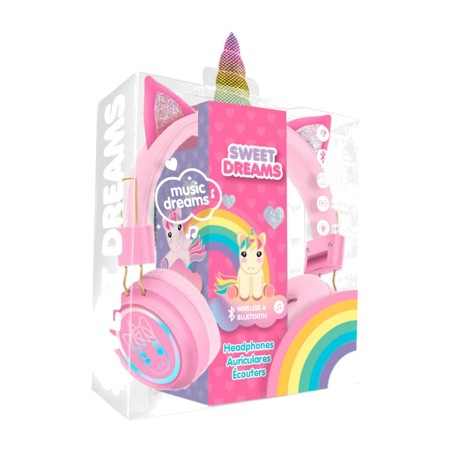 auriculares inalámbricos bluetooth de unicornio sweet dreams