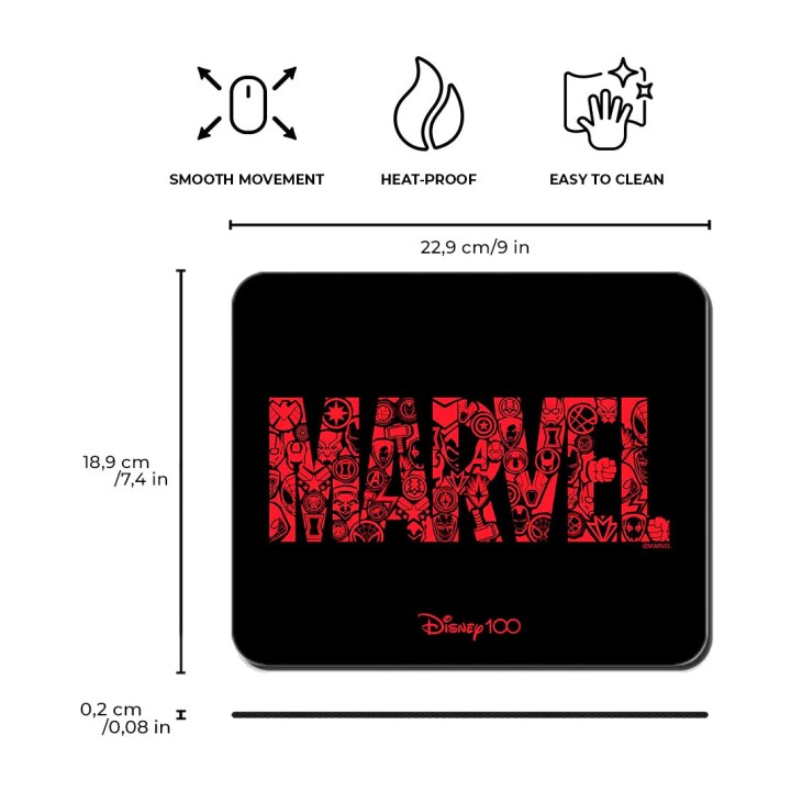 ERT GROUP Covoraș pentru mouse DISNEY MARVEL 22X18 CM