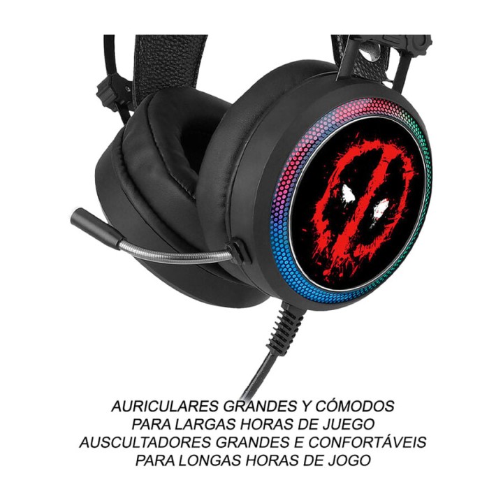 ERT GROUP Auriculaires gaming amb micròfon MARVEL DEADPOOL