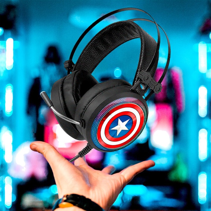 ERT GROUP Gaming-Kopfhörer mit Mikrofon MARVEL CAPITÁN