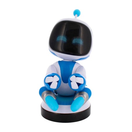 lenkradhalter mit figur für handy cable guy astro bot 20 cm