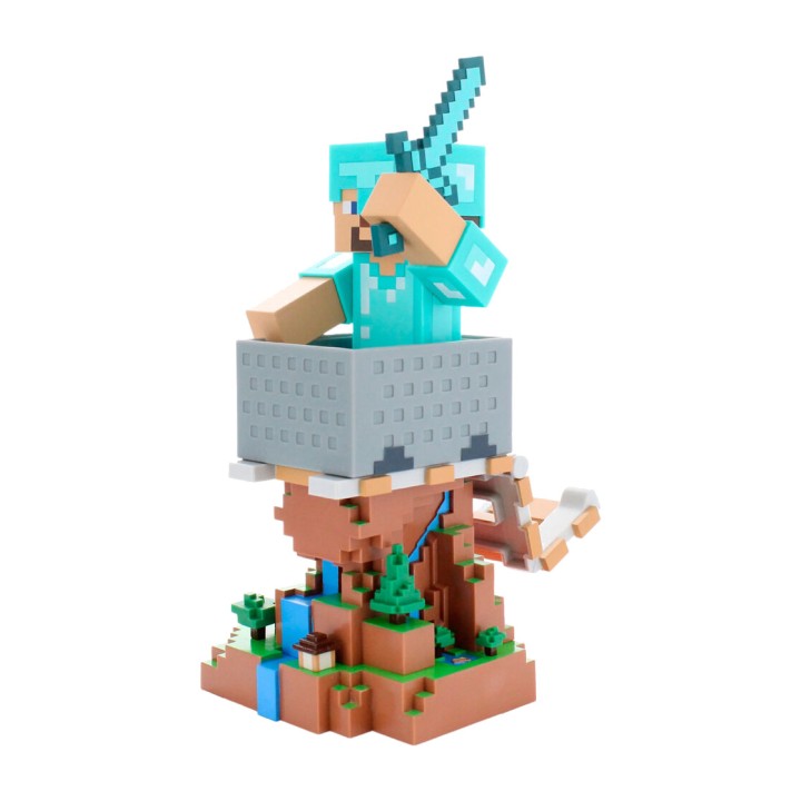 EXQUISITE GAMING Soporte para mando y móvil con figura