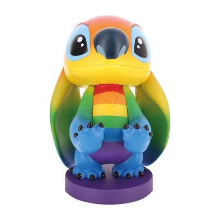 podpůrný systém pro řídící prvek a mobil s figurkou cable guy disney stitch rainbow 20 cm