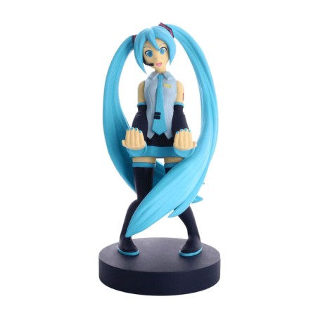 handlebar grip with figure cable guy hatsune miku 21 cm