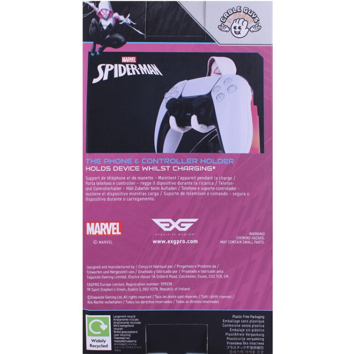 EXQUISITE GAMING Lenkradhalter mit Figur für Handy CABLE GUY