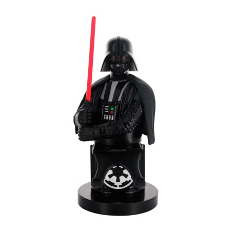 suport pentru joacă și telefon cu figurină cable guy star wars a new hope darth vader 20 cm