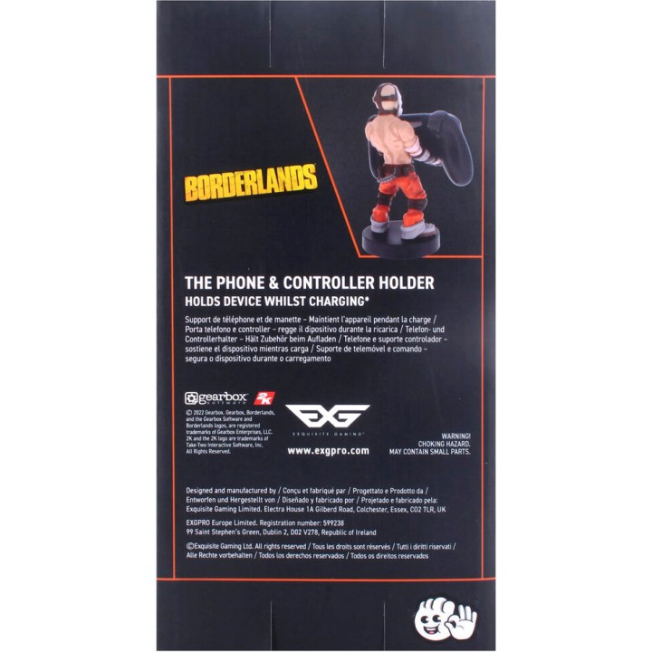 EXQUISITE GAMING Handlebar grip with figure CABLE GUY