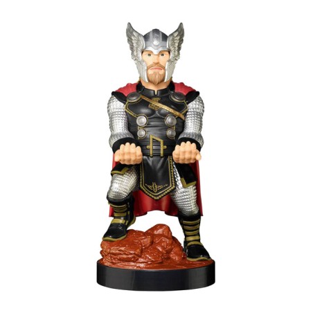 suport pentru joacă și telefon cu figurină cable guy marvel thor 21 cm