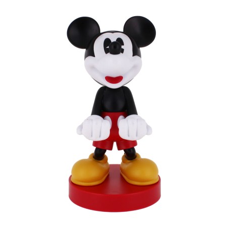 soporte para mando y móvil con figura cable guy disney mickey 21 cm