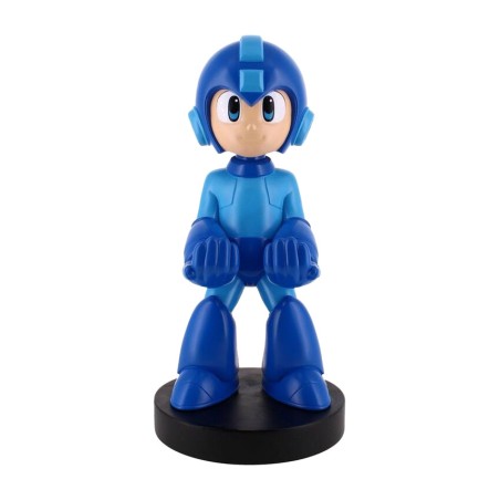 lenkradhalter mit figur für handy cable guy mega man 21 cm