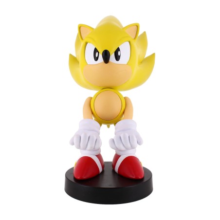 stöd för styrkort och mobil med figur cable guy super sonic 21 cm