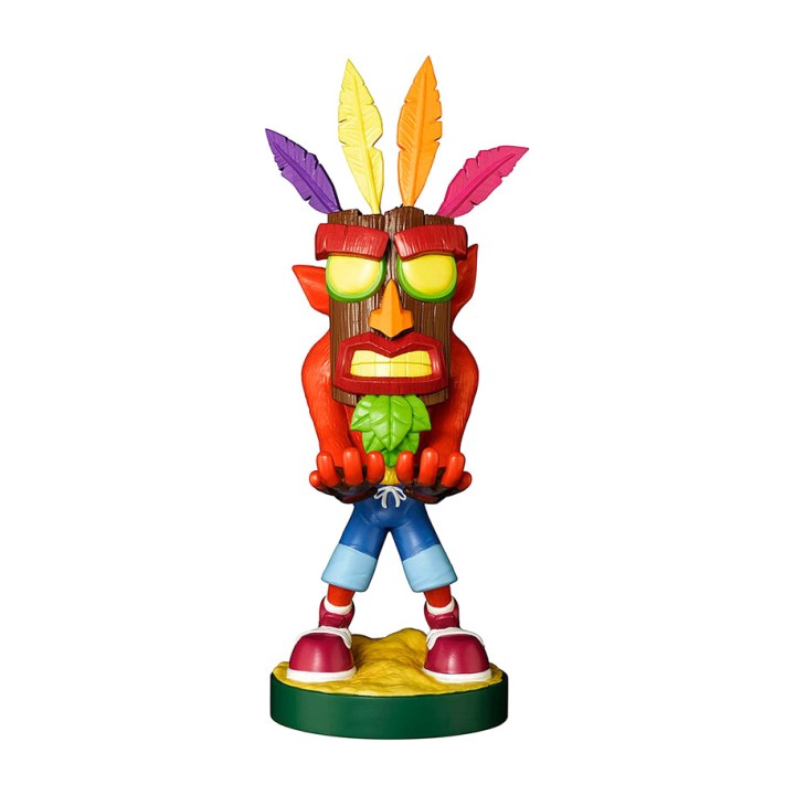 EXQUISITE GAMING Soporte para mando y móvil con figura