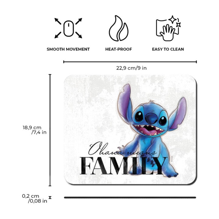 ERT GROUP Estoreta de ratolí DISNEY 100 ANIVERSARIO STITCH