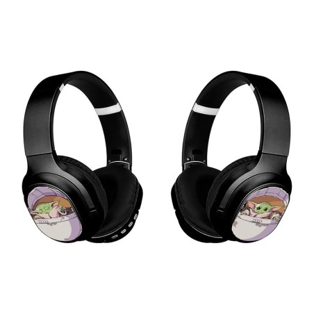 wireless headphones star wars mandalorian baby yoda bluetooth