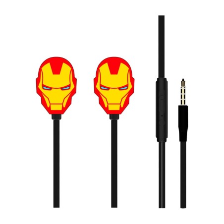 innanhörning hörprotecter med kabel marvel iron man