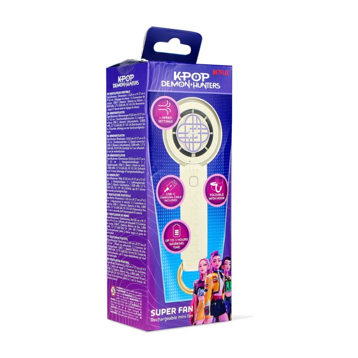 OTL TECHNOLOGIES Mini ventilador de mà recarregable KPOP