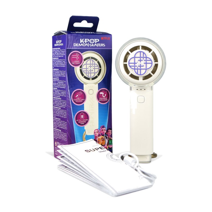 OTL TECHNOLOGIES Wiederaufladbarer Mini-Handventilator KPOP