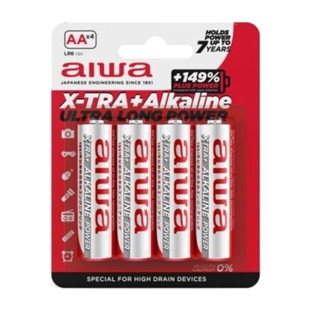 bateria alkaliczna x-tra aa lr6 4 uds