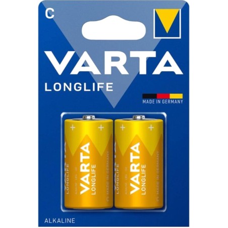 alkalická batéria longlife c lr14 2 uds
