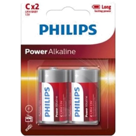 alkalisk batteri power-alkaline-51359 c lr14 2 uds