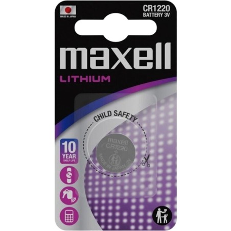 litiumknappcellsbatteri cr1220 3v 1 uds