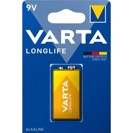 batteria alcalina longlife 9v 6lr61 1 uds