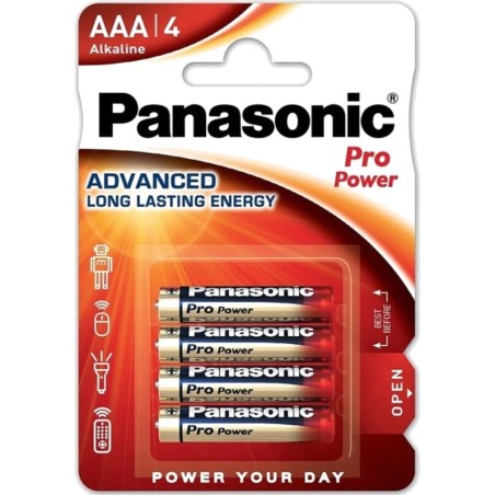 alkaline battery pro power-aaa lr03 4 uds