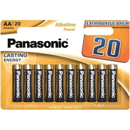pila alcalina bronze aa lr6 20 uds