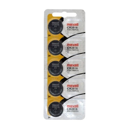 knoflíková baterie lithium cr2016 3v 5 uds