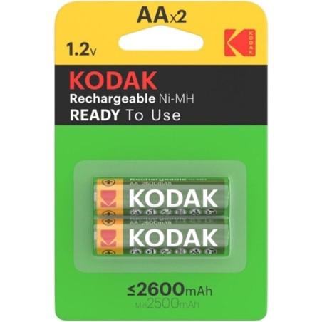 pila recargable aa hr6 2600mah 2 uds