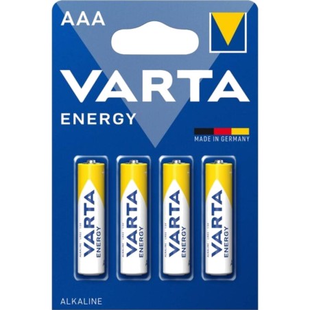 alkalická baterie energy-aaa lr03 4 uds