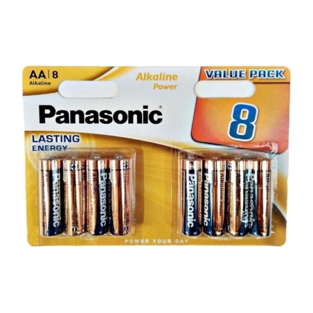 alkaline batterie bronze aa lr6 8 uds