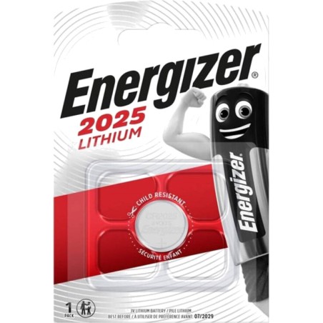lithium-knapcelle cr2025 3v 1 uds
