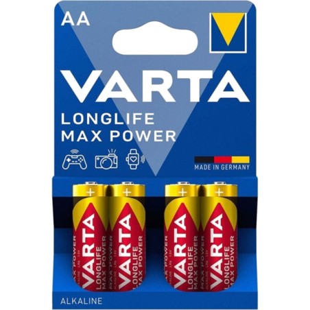 alkaliparisto max power aa lr6 4 uds
