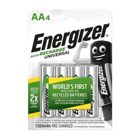 nabíjateľná batéria universal-aa hr6 1300mah 4 uds