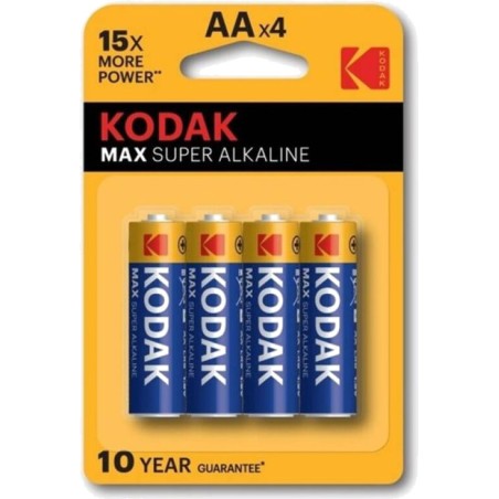 alkalická batéria max super aa lr6 4 uds