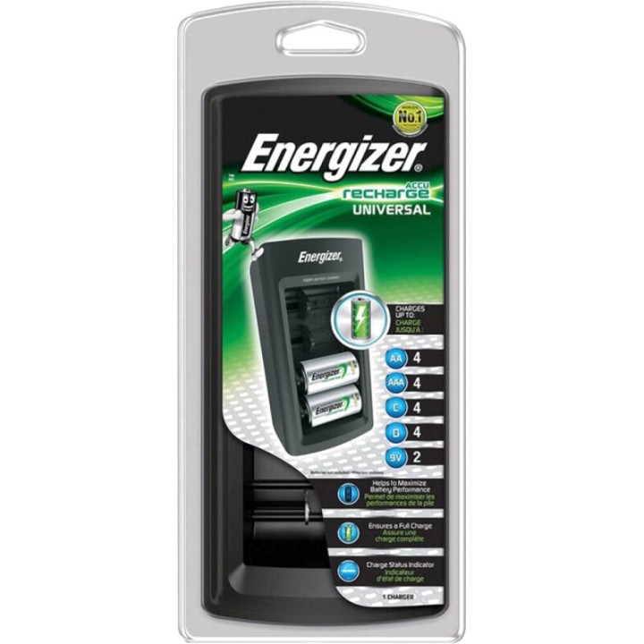 ENERGIZER Chargeur universel de piles D-228441