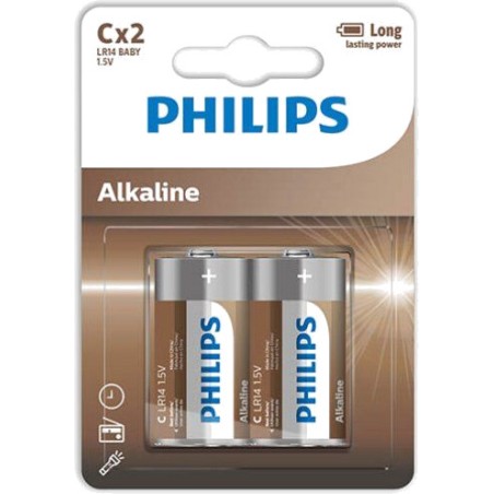alkaline batterij alkaline-c lr14 2 uds
