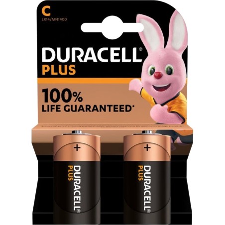 alkalická batéria plus c lr14 2 uds