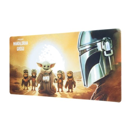 alfombrilla de ratón gaming xl star wars the mandalorian grogu 80x35cm