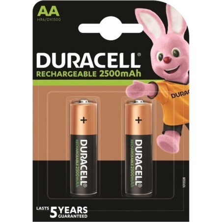 επαναφορτιζόμενη μπαταρία aa hr6 2500mah 2 uds