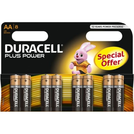 alkaline batterie plus power aa lr6 8 uds