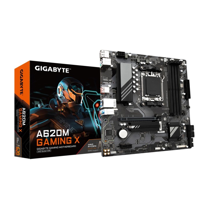 GIGABYTE Micro ATX motherboard for AMD A620M-GAMING X AM5