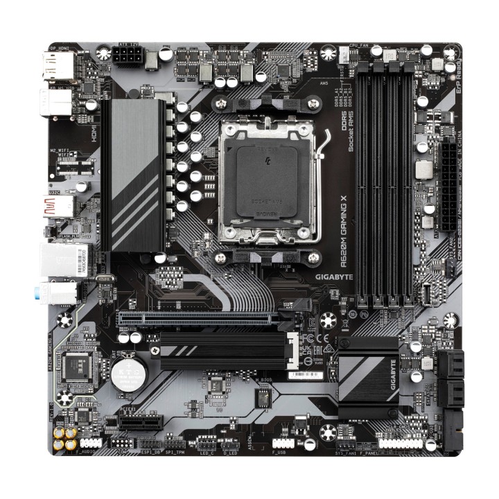 GIGABYTE Carte mère micro ATX pour AMD A620M-GAMING X AM5