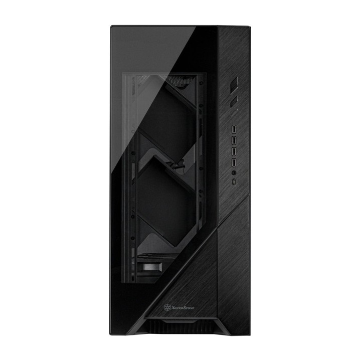 SILVERSTONE Large tower PC case with window ALTA-F2-E-ATX