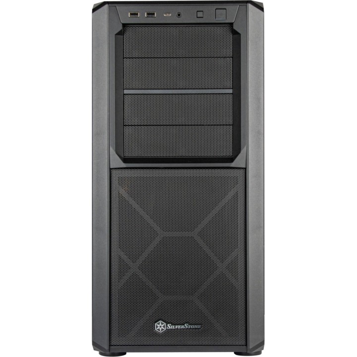 SILVERSTONE Case per PC mid tower SETA-D1-E-ATX 1906024