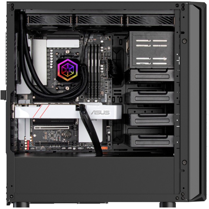 SILVERSTONE Mid-tower PC case SETA-D1-E-ATX 1906024