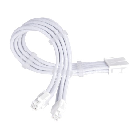 braided cpu power extension cable pp07e-eps8w-v2 8p 4+4 0,3m 16awg