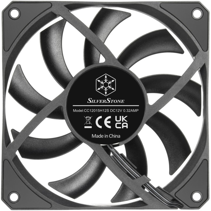 SILVERSTONE Ventilador delgado de caja para PC AIR-SLIMMER