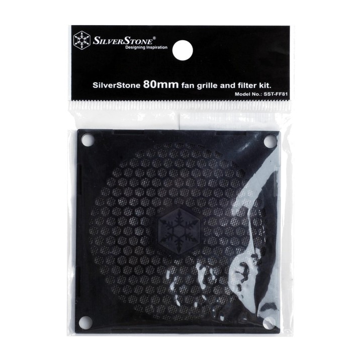 SILVERSTONE Dust filter for fan FF81 80MM 575242